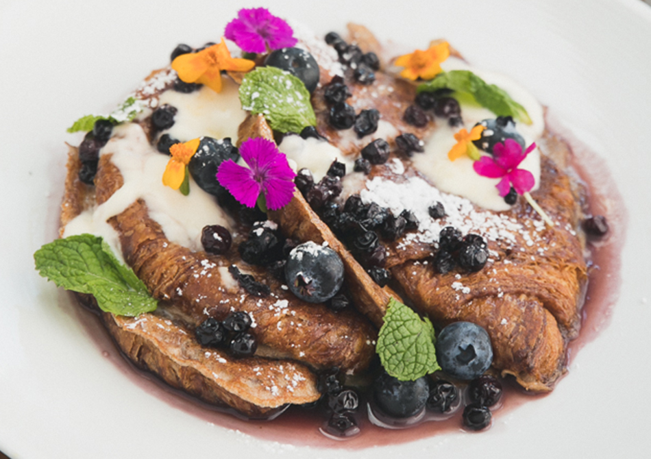 Bleu Brunch Menu Hotel Vermont