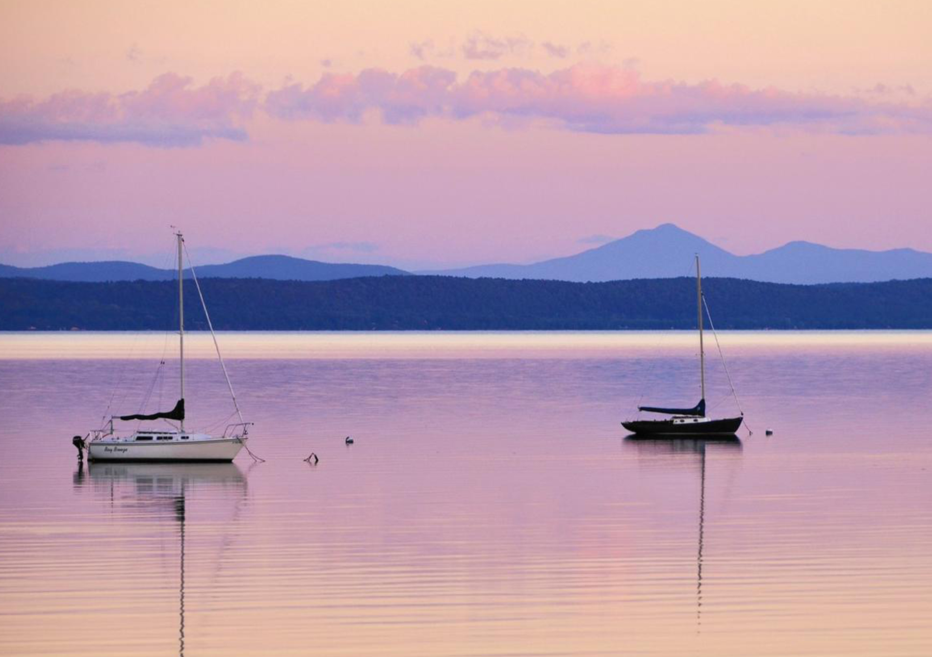 Lake Champlain is loaded with pleasures on both sides and 