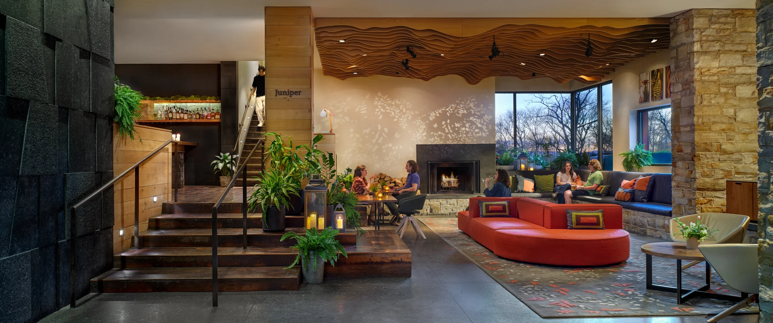 Hotel Vermont lobby